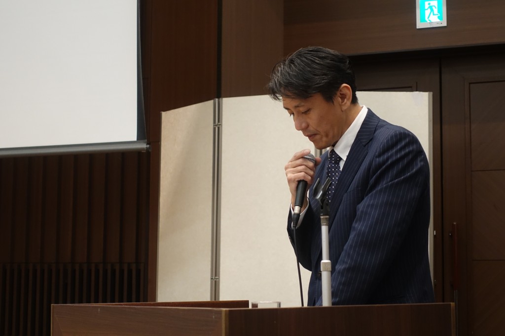 講師紹介（野津委員長）